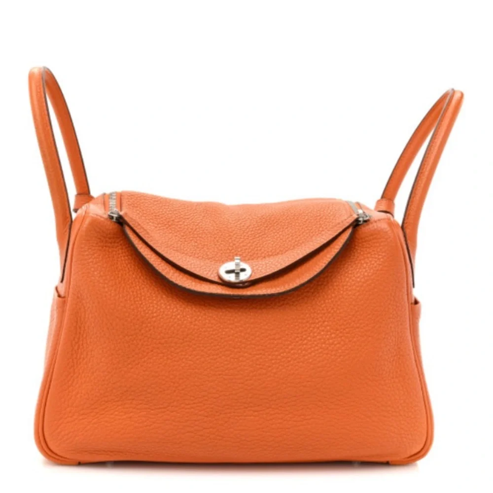 Hermès Lindy 34 in Signature Orange